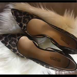 Leopard print heels